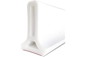 Duzzy 75 Inch Collapsible Shower Water Dam Shower Stopper Barrier and Retention System and Keeps Water Inside Threshold Dry a