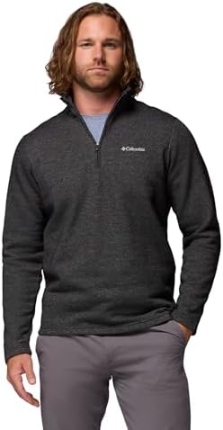 Columbia Men's Rapid Creek 1/4 Zip Lightweight Pullover, Mint
