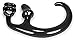 Oxballs Alien Tail Butt Plug and Ball Stretcher, Black, 459 Gram