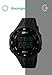 Digital Sports Watch Electronic Waterproof LED Military Big Face Light Black Men's Womens watch 1219