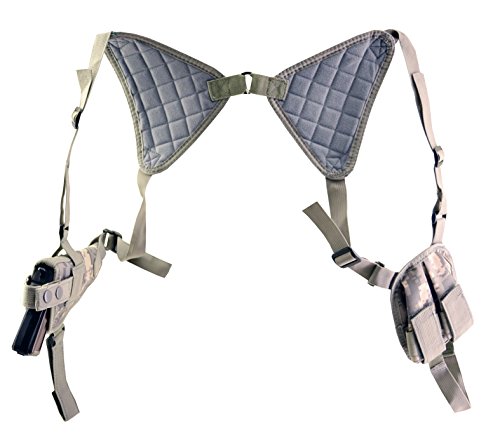 Explorer H23-ACU Fully Adjustable Every Day Carry Tactical Under Arm Holster with Double Mag Carrier - Thumbnail 2
