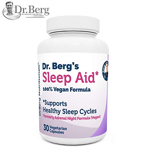 Dr. Berg Product Adrenal Night Formula All Natural Sleep Aid to Fight
