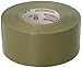 Nashua 398 Polyethylene Coated Cloth Professional Grade Duct Tape, 55m Length x 72mm Width, Olive Drab