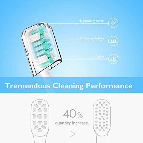Replacement Brush Heads for Philips Sonicare Electric Toothbrush【High
