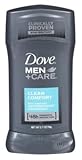 Dove Deodorant 2.7oz Mens Clean Comfort Anti-Perspirant