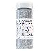 iConnectWith Glitter – Silver, Extra Fine Holographic Glitter; Multi-use for Crafts, Decorations, Nail Art, Makeup, Tumblers, Resin Art, and DIY Projects