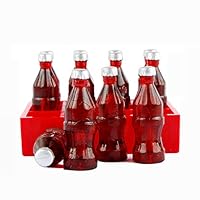 NWFashion 12PCS Cola Soda Bottle+1 Trunk Miniature Dollhouse Accessorise For Christmas