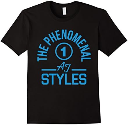 Men's AJ Styles The Phenomenal One T-shirt Large Black