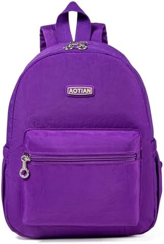 AOTIAN Mini Nylon Women Backpacks Casual Lightweight Small Daypack for Girls