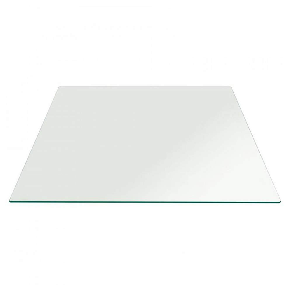 Photo 1 of WGV Large Square Mirror Plate 10" Width, 4 mm Thickness, Frameless Sanded Edges, Quality Thick Candle Tray, Home Event Party Wedding Table Centerpiece Wall Decor, 1 Piece