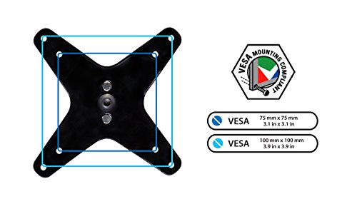 Mount-it! Height Adjustable Full Motion Two Monitor Computer Desk Mount Spring Arm Quick Release with Grommet Base (MI-45111)