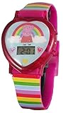 Peppa Pig Little Girl's Digital Rainbow Watch with Light Up Feature
