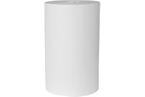 PAPEREZ Soft White Paper Roll Protective Paper Cushioning Wrapper Roll 12" x 2756' with Honeycomb Packing Paper Roll Dispenser,White Paper Roll Only