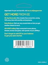 EE Pay As You Go 3-in-1 SIM Card for UK Network - Standard Micro Nano - Unused view 2