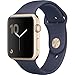 Watch Series 1, 42mm Gold Aluminium Case with Midnight Blue Sport Band