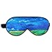 ALASKA BEAR Silk Sleep Mask, Blindfold, Eye Mask for Sleeping… (Black i)