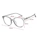 Qjoy Women Spectacle Optical Frame Glasses Clear Lens Lady Vintage Computer Anti-Radiation Eyeglasses