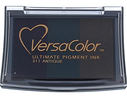 Tsukineko Versacolor 3 Colour Pigment Ink Pad, Antique