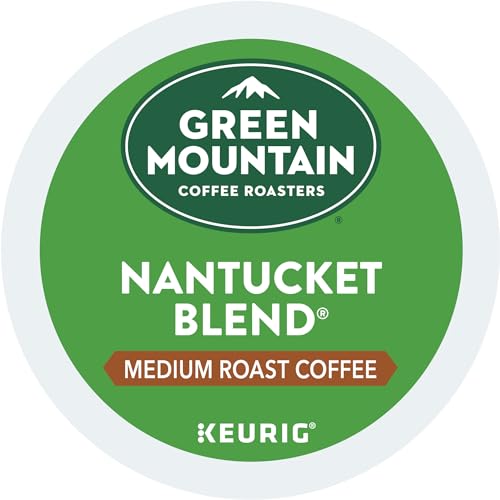 GREEN MOUNTAIN COFFEE ROASTERS NANTUCKET BLEND, SINGLE-SERVE KEURIG K-CUP PODS, MEDIUM ROAST COFFEE PODS, 72 COUNT