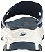 Skechers Cali Women's D'Lites-Cool Footings Wedge Sandal, Blue, 7 M US