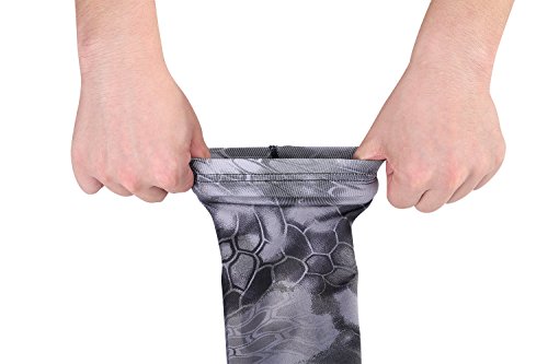 JIUSY 1 Paris - Camouflage Elastic Sports Arm Sleeves Cool Sun Block UV Protection Tattoo Cover Arm Warmer for Cycling Motorcycle Bicycle Baseball Basketball Size Medium S-CamoXT-02 - Thumbnail 5