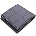 YnM 17lbs Weighted Blanket for Adults, Breathable Heavy Bed Throw Blanket with Cooling Glass Beads for All Season Use, Ideal for One Person of 160lbs (60x80 Inches, Queen Bed, Dark Grey)