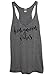It's Your Day Clothing Honeymoon Vibes Soft Tri-Blend Women's Heather Gray Racerback Tank Top