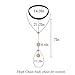 Simsly Thigh Body Belly Chain with Turquoise Waist Jewelry for Women and Girls BD-07 (Gold)