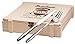 Bruntmor, CRUX Royal 18/10 Stainless Steel 16-piece Steak Knife set Wooden Gift Box