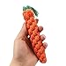 Amersumer 4 PCS Puppy Chew Dog Toys Carrot Cotton Pet Rope Chew Toys Pet Teeth Cleaning Chewing Biting Rope Dog Toys