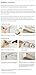 Basic, White, W 27 x H 47 inch Zebra Roller Blinds, Dual Layer Shades, Sheer or Privacy Light Control, Day and Night Window Drapes, 10 to 110 inch Wide