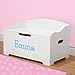 DIBSIES Personalized Modern Expressions Toy Box - Signature Series Girls