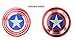 Captain America Shield Fidget Spinner, Cubur Metal 2 Sided Super Hero Metal Fidget Toy for Adults and Kids