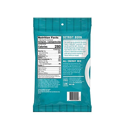 image for Kar's All Energy Unsalted Trail Mix 2 oz Single Serving Bags - Peanuts