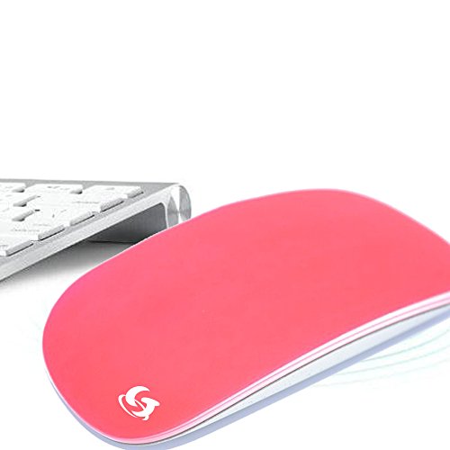 LitopÂ® Fuchsia Silicone Soft Skin Protector Skin Cover for Mac Apple Magic Mouse (Fuchsia)