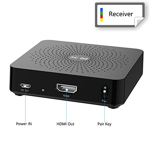 measy w2h mini2 Wireless Video HDMI Transmitter Receiver Support HD 1080p 3D Video & Digital Audio up to 30M/100Feet to Stream 1080P 3D Video from Laptop PC PSP Xbox Camera to Projector HDTV Monitor