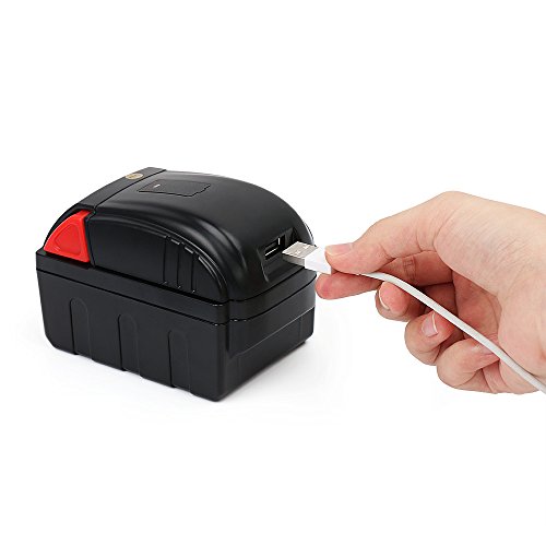 PowerGiant Portable USB Power Source for Milwaukee M18 18V LithiumIon