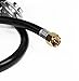 DOZYANT Vertical 12 Feet Propane Regulator and Hose Universal Grill Regulator Replacement Parts, QCC1 Hose and Regulator for Most LP Gas Grill, Heater and Fire Pit Table,3/8