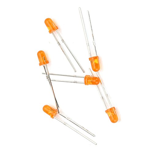 500Pcs 3MM Round Top LED Diode Light White Yellow Red Green Blue Assorted Box DIY Set