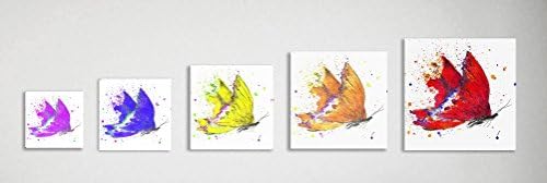 Butterfly Wall Art Print Set She Needed A Hero, So She Became One by Artist Amber McDowell