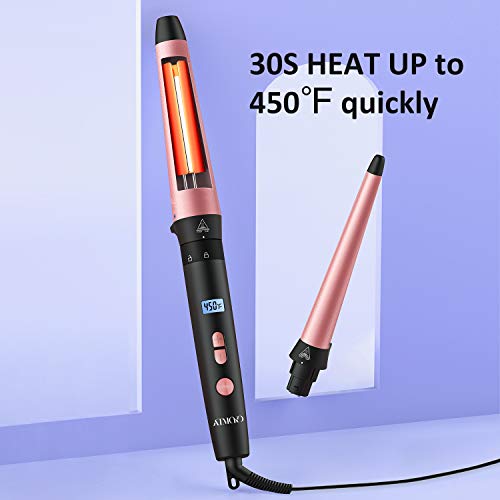 homitt 2 in 1 curling wand