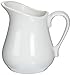 Porcelain White Creamer and Sugar Bowl with Lid & Spoon Plus Sweetener Packets Holder - Set of 3