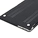 Macbook Air Rubberized 13 inch Case, GMYLE 3 in 1 Bundle Deal Dark Grey Hard Shell Protective Cover with Keyboard Cover Screen Protector