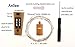 AnSaw Spark I Cork Shaped Wine Bottle Light Pro, Battery Powered, 20-LED,Waterproof Starry String Lights, Flexible Copper Wire, 3-Pack, Warm White