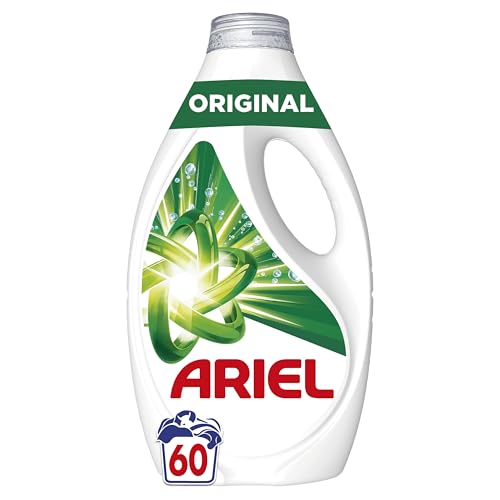 Detergente Lavadora Liquido 60 Lavados, Original, Jabon Limpieza Mejorada en Ciclos Mas Frios con la Exclusiva Tecnologia de limpieza en Frio