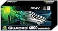 NVIDIA Quadro 4000 for Mac by PNY 2GB GDDR5 PCI Express Gen 2 x16 DVI-I DL, DisplayPort and Stereo OpenGL, DirectX (Boot Camp), CUDA and OpenCL Profesional Graphics Board, VCQ4000MAC-PB