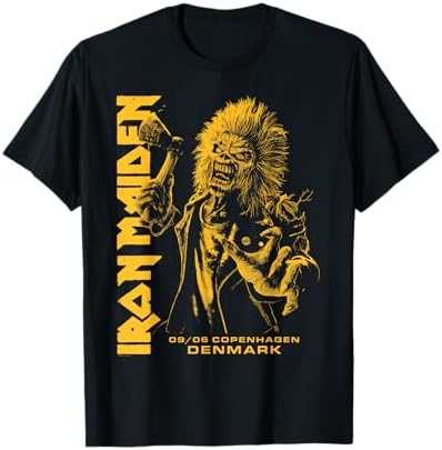 Amazon.com: Iron Maiden Run for Your Lives Tour Paris T-Shirt