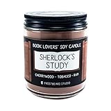 Sherlock's Study - Book Lovers' Soy Candle - 8oz Jar