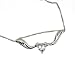 KATGI Fashion 18K White Gold Plated Heart Angel Wings Pendant Necklace