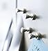 Magnetic Nickel Push Pins,Brushed,Silver,Pawn Style Magnets,Fridge,Whiteboard,Erase Board Thumb Tacks for Office,School,Home,Pin Shaped,No Hole,Classrom,Refrigerators,Paper Holders - MapMagnets